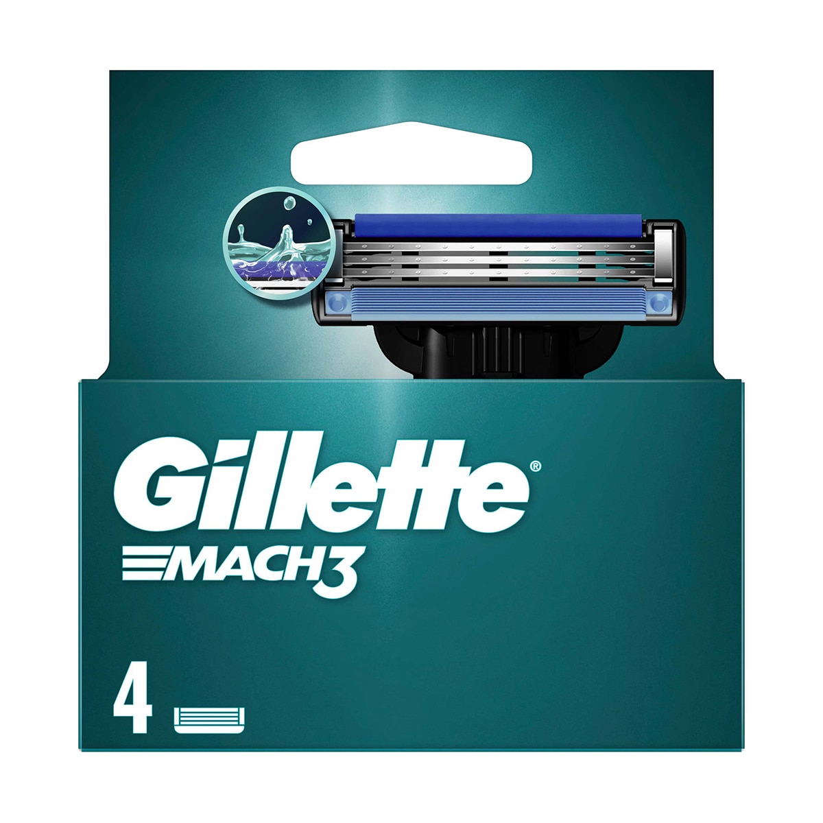 GILLETTE GILLETTE Gillette Mach3 Yedek Tıraş Bıçağı 4 Adet 1 of 11