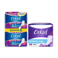 Orkid Platinum Eko Gece 10 Adet + Günlük Ped 20'li