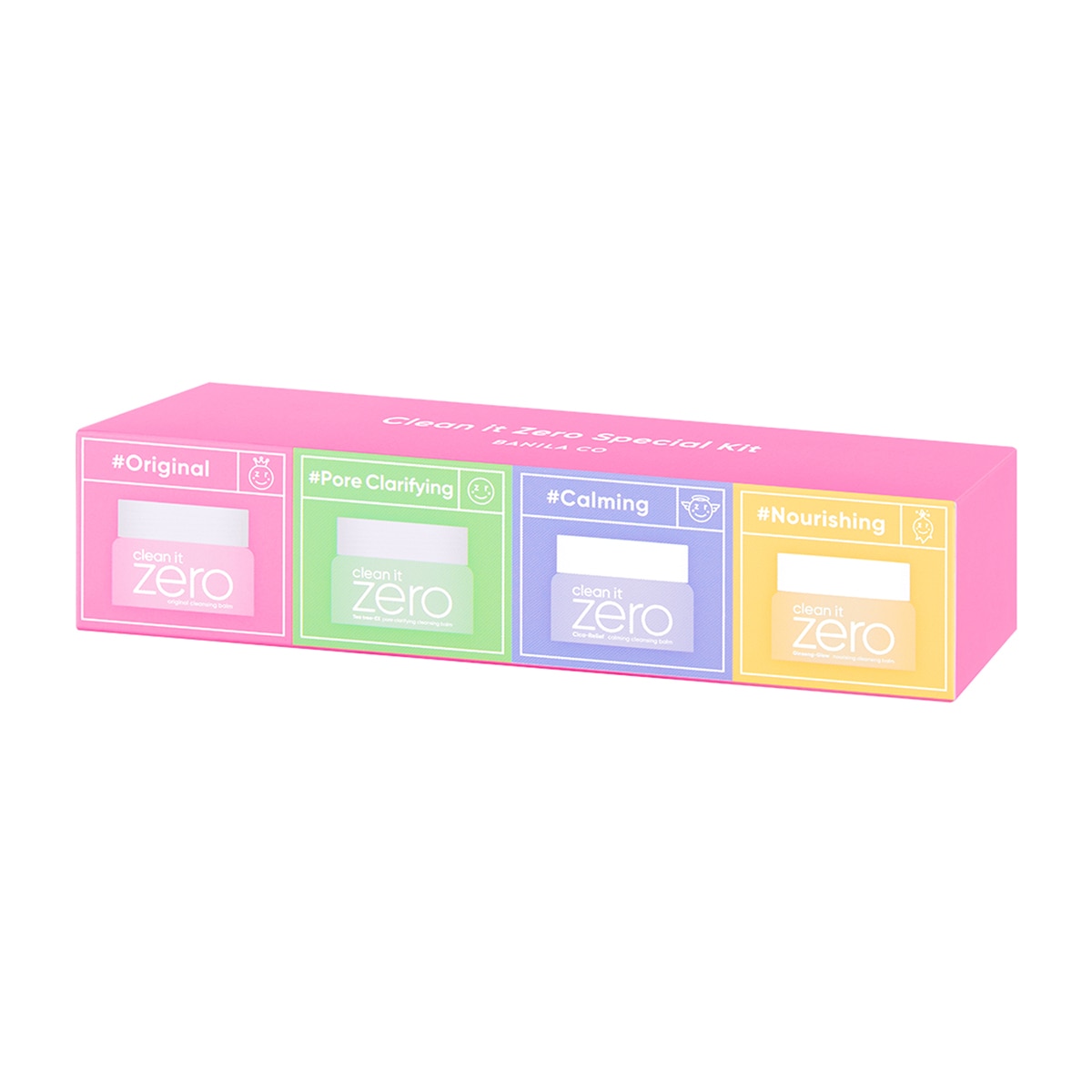 BANILA CO BANILA CO BANILA CO CLEAN IT ZERO MINI BALM SET 4X7ML 1 of 2