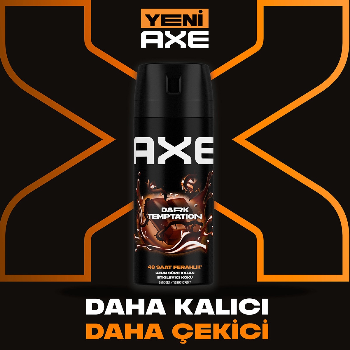 AXE AXE Axe Dark Temptation Erkek Deodorant Sprey 150 ml 1 of 10