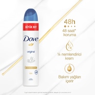 Dove Kadın Sprey Deodorant 1/4 Nemlendirici Krem Original Büyük Boy 200 ml
