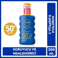  NIVEA SUN NIVEA SUN Nivea Sun SPF 50+ Koruma & 48 Saat Nemlendirme Güneş Kremi 200 ml Sprey  1 of 1 