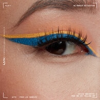 Nyx Professional Makeup Vivid Brights Likit Eyeliner Had Me At Yellow