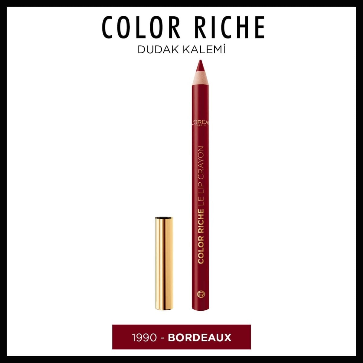 LOREAL PARIS LOREAL PARIS L’Oreal Paris Color Riche Dudak Kalemi No: 1990 1 of 4