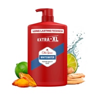 Old Spice Whitewater Erkekler İçin Duş Jeli ve Şampuan 1000 ml Ekstra-XL