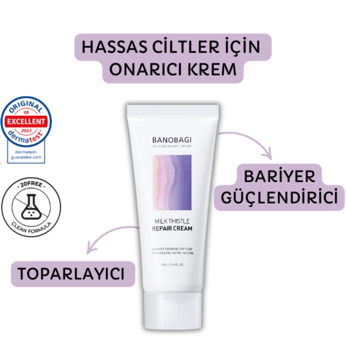 BANOBAGI BANOBAGI Banobagi Milk Thistle Yenileyici Toner 200 ml 1 of 5