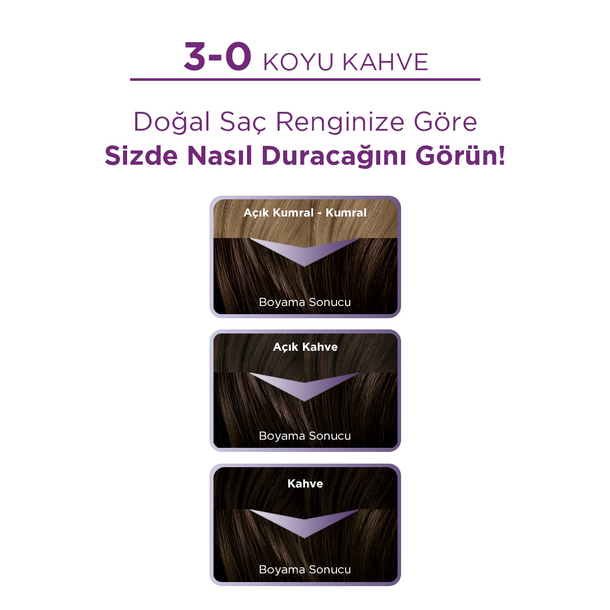  PALETTE NATURAL COLORS PALETTE NATURAL COLORS Palette Göz Alıcı Renkler Saç Boyası 3-0 Koyu Kahve  1 of 9 
