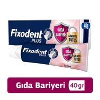  FIXODENT FIXODENT Fixodent Plus Gıda Bariyeri Protez Yapıştırıcı 40 g 