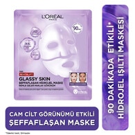  LOREAL PARIS LOREAL PARIS L’Oreal Paris Revitalift Glassy Skin Cam Cilt Görünümü Etkili Nemle Parlaklık Veren Şeffaflaşan Hidrojel Yüz Maskesi 