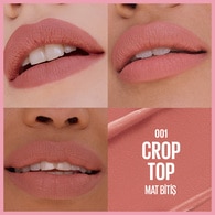 Maybelline New York Serum Etkili Hyaluronik Asit ve Besleyici Yağ İçeren Ruj Satin Crop Top 001