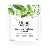  GOOD SENSE GOOD SENSE Good Sense Matcha & Yeşil Çay Kokteyli Kağıt Yüz Maskesi 