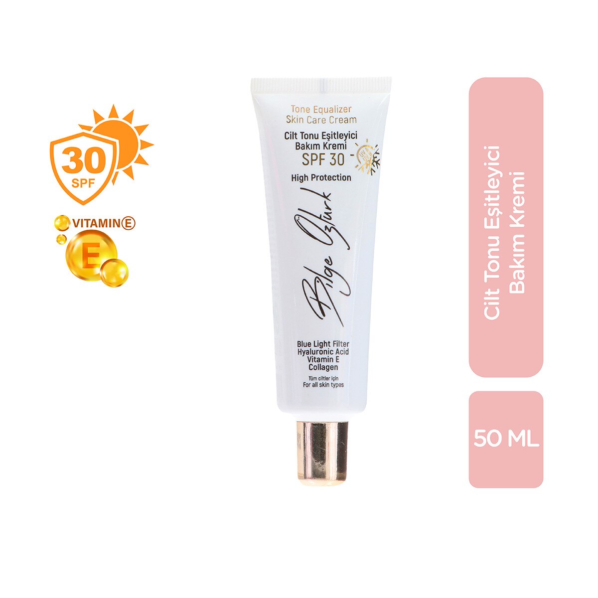  BİLGE ÖZTÜRK BİLGE ÖZTÜRK Bilge Öztürk Ton Eşitleyici Bakım Kremi Spf30 50 ml  1 of 1 Bilge Öztürk Ton Eşitleyici Bakım Kremi Spf30 50 ml