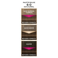Palette Deluxe Saç Boyası 6-0 Koyu Kumral