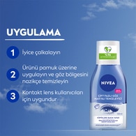  NIVEA VISAGE NIVEA VISAGE Nivea Çift Fazlı Suya Dayanıklı Göz Makyaj Temizleyici 125 ml  1 of 7 