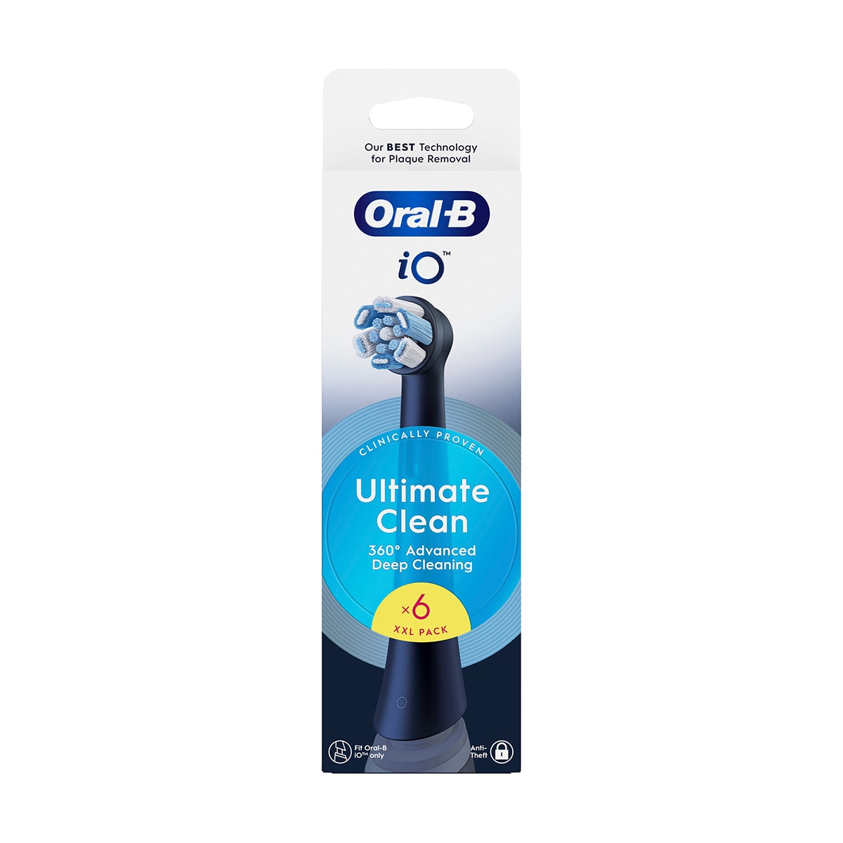  ORAL-B ORAL-B Oral-B iO Ultimate Clean Yedek Diş Fırçası Başlığı 6’lı  1 of 6 