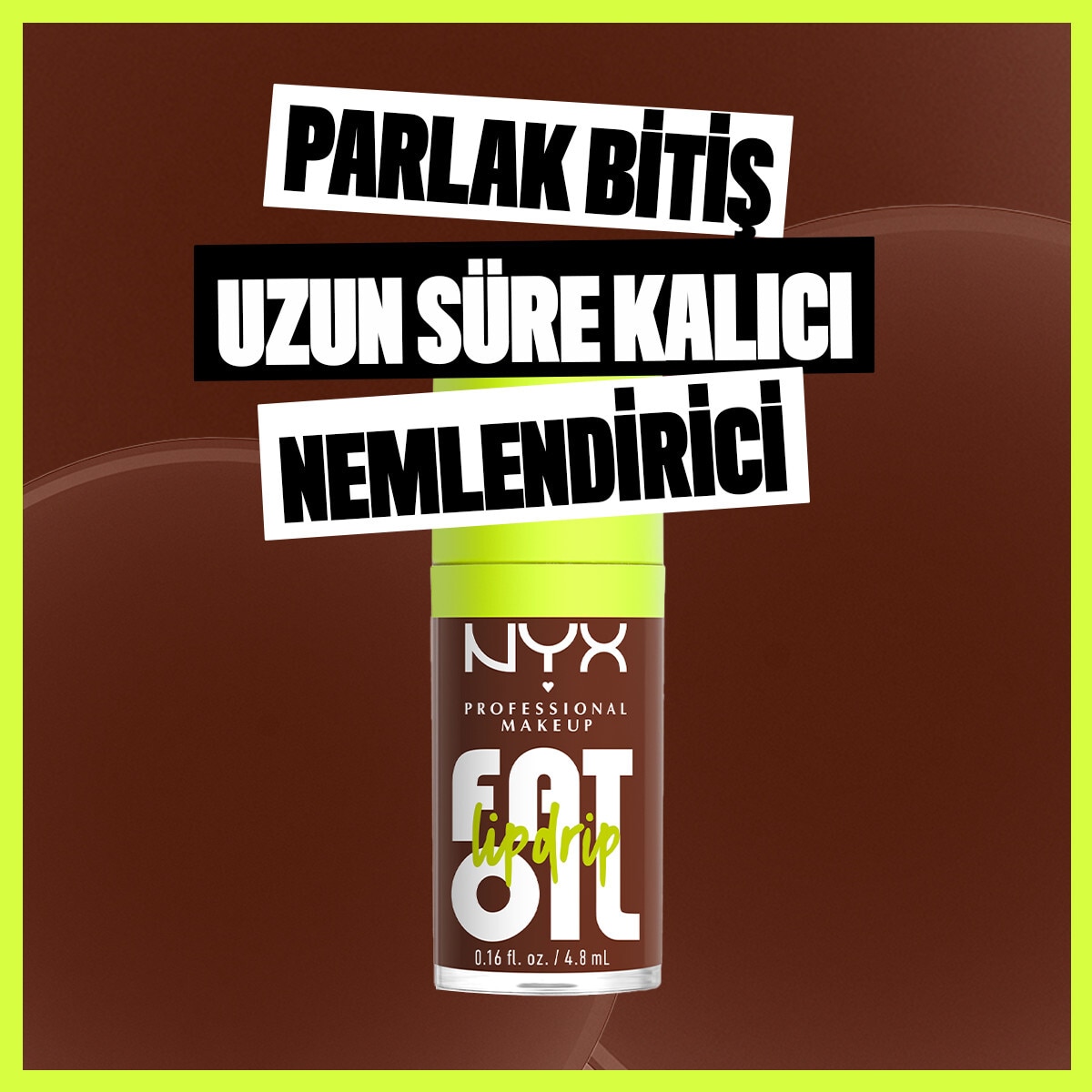  NYX NYX Nyx Professional Makeup Fat Oil Lip Drip Parlatıcı Dudak Yağı Livin' The Cream  1 of 7 