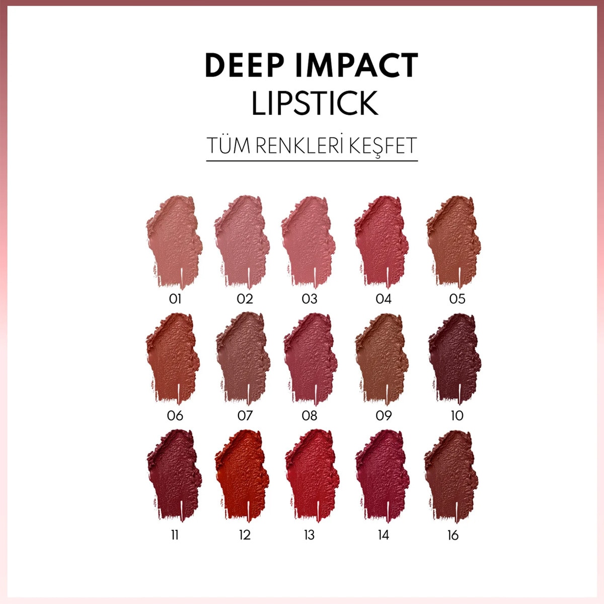 NOTE NOTE Note Lipstick Deep Impact 14 1 of 4