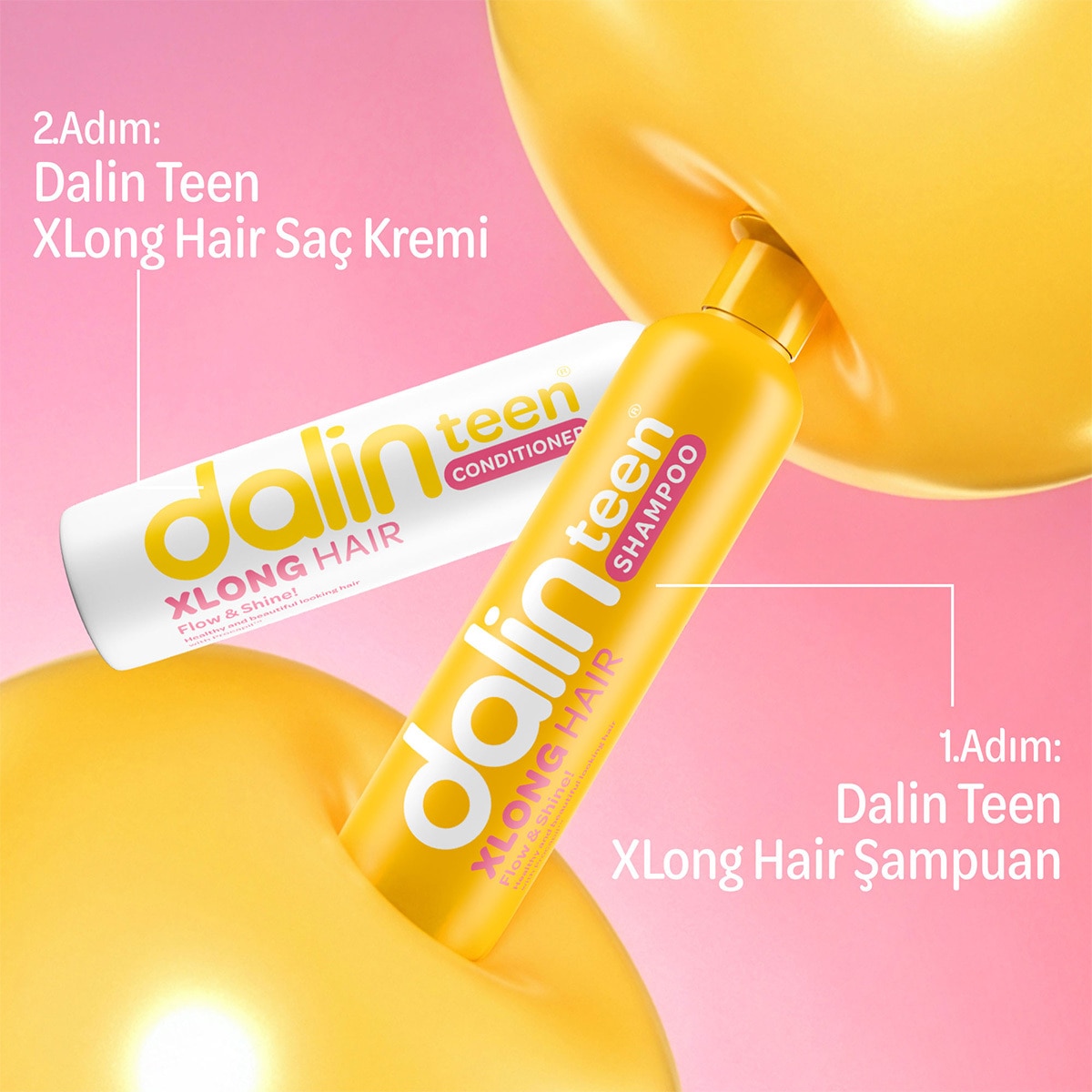  DALİN EXC. DALİN EXC. Dalin Teen XLong Hair Şampuan 190 ml  1 of 5 