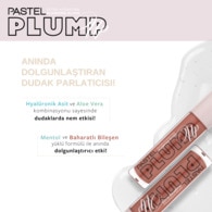 Pastel Plump Up Extra Hydrating Plumping Gloss Dolgunlaştıran Dudak Parlatıcısı 205 Just Natural