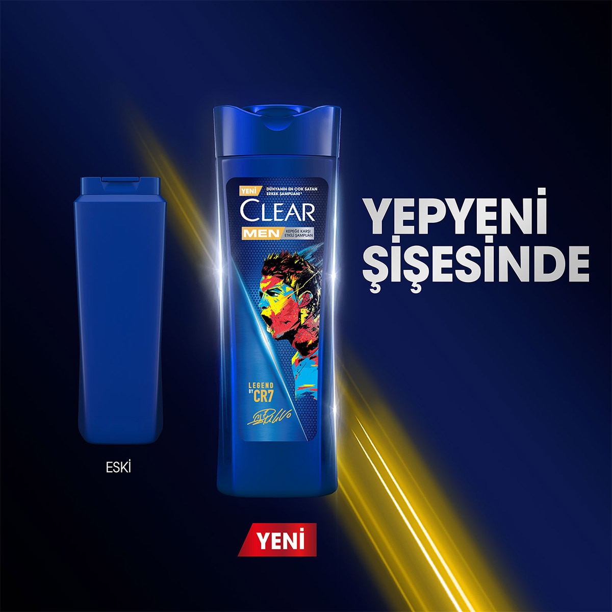  CLEAR CLEAR Clear Men Kepeğe Karşı Etkili Şampuan Legend By CR7 350 ml  1 of 11 