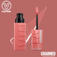 Maybelline New York Super Stay Vinyl Ink Likit Parlak Ruj 100 Charmed