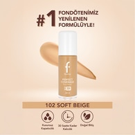  FLORMAR FLORMAR Flormar Perfect Coverage Yoğun Pigmentli SPF30 Fondöten No: 102 Soft Beige  
