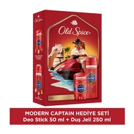  OLD SPICE OLD SPICE Old Spice Captain Stick 50 ml + Duş Jeli 250 ml  1 of 1 