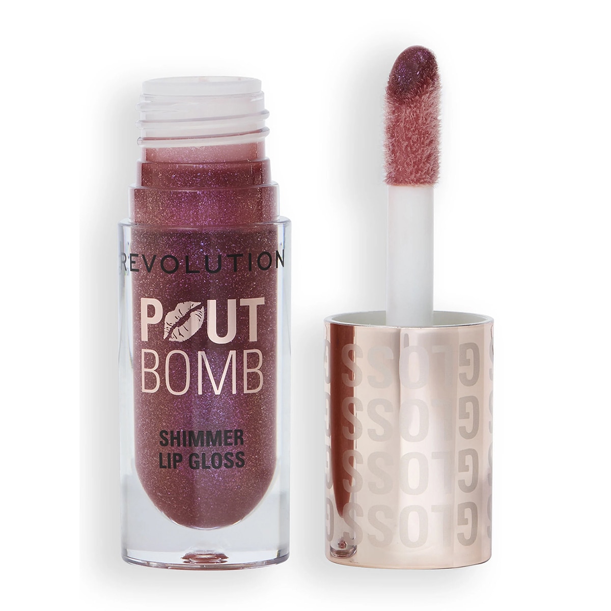 REVOLUTION REVOLUTION REVOLUTION SHIMMER BOMB GLOSS BERRY LUSTRE  1 of 4