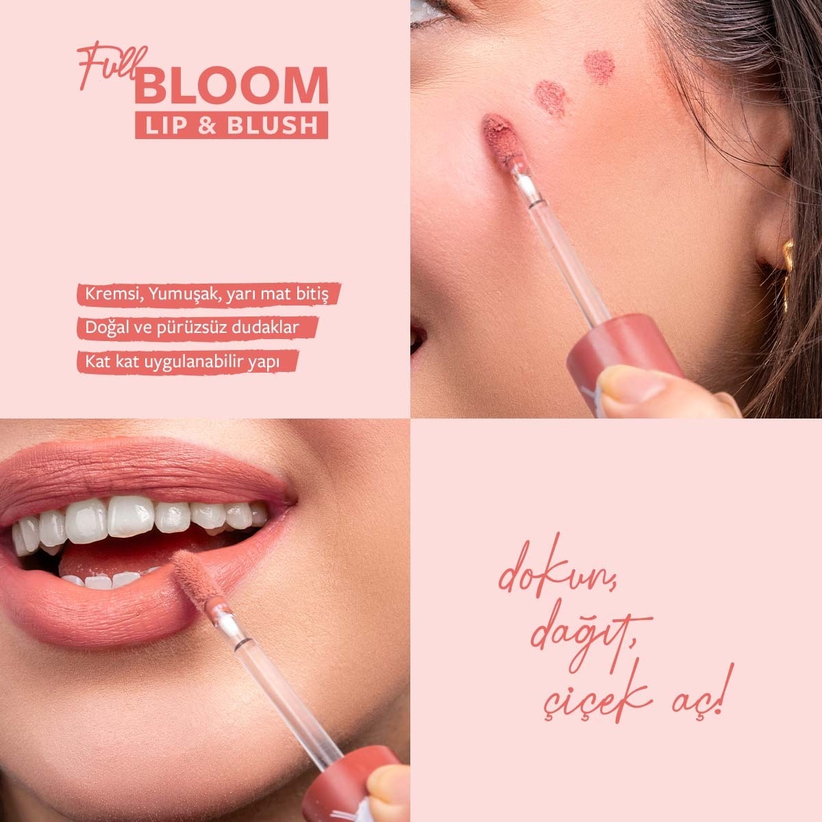 PASTEL Pastel Full Bloom Ruj & Allık No: 73 Bellini 1480703 | Watsons