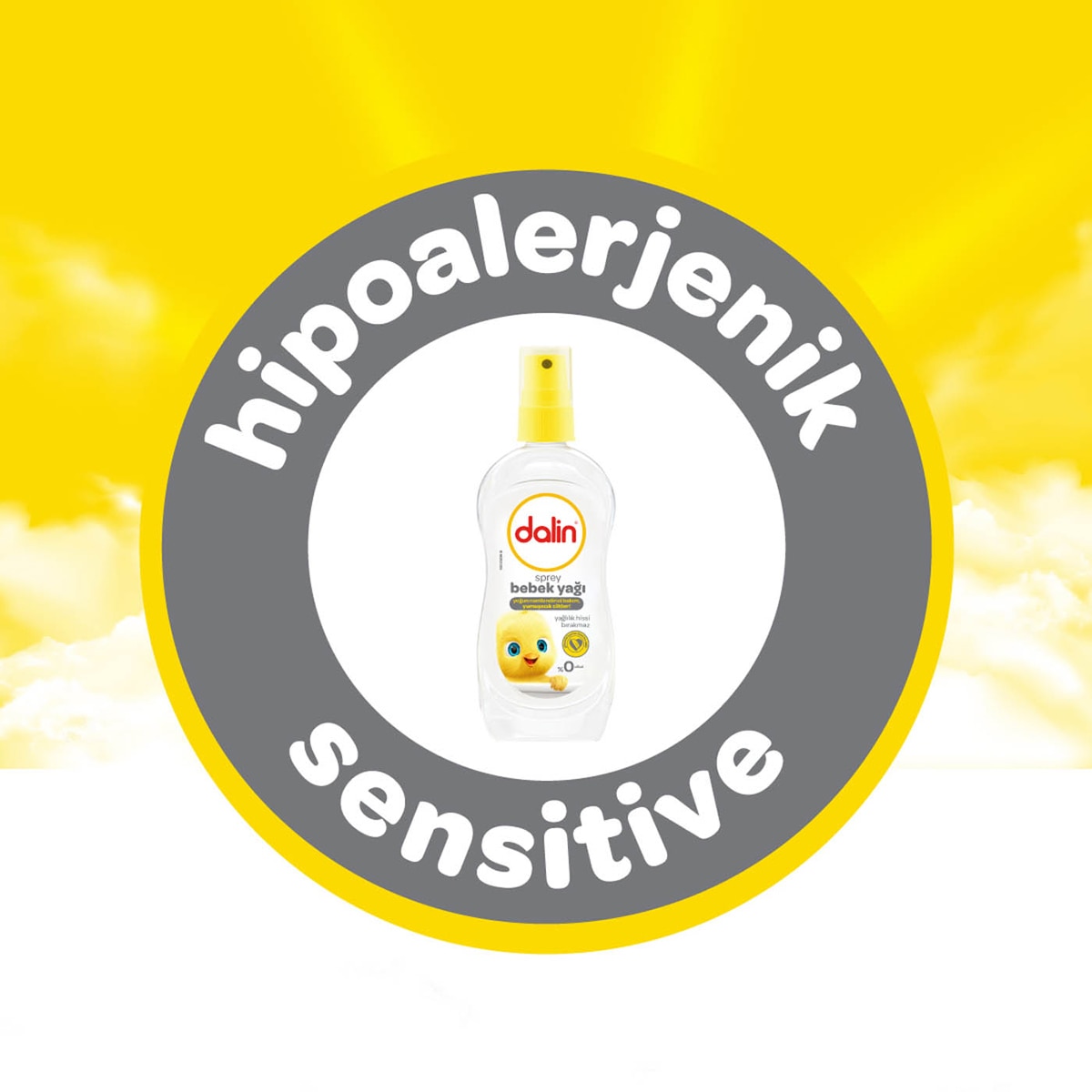  DALİN DALİN Dalin Light Oil Spreyli Bebek Yağı 200 ml  1 of 7 