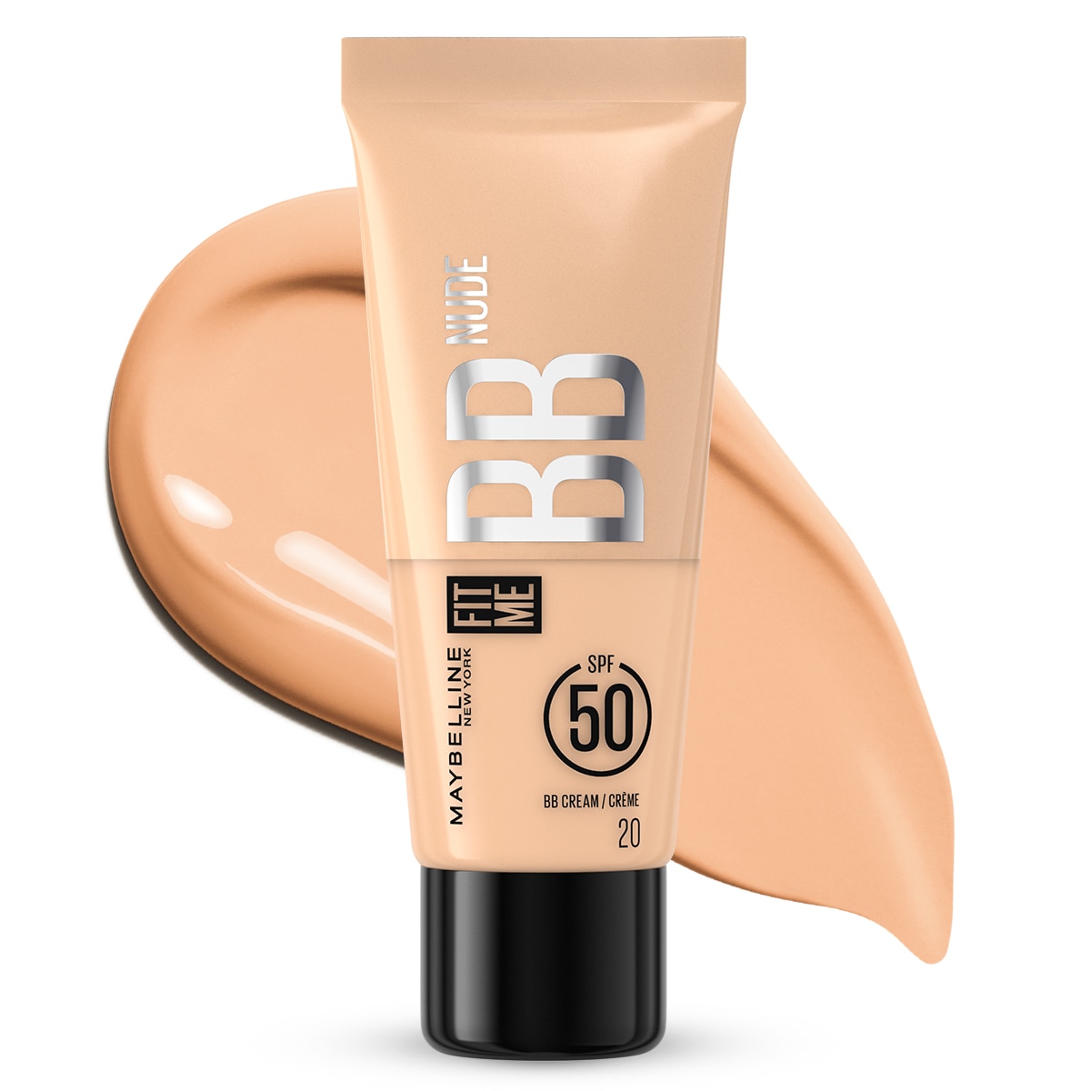  MAYBELLINE MAYBELLINE Maybelline New York Fit Me Nude Cilt Bakımı Etkili Nemlendirici SPF50 BB Krem 20  1 of 12 