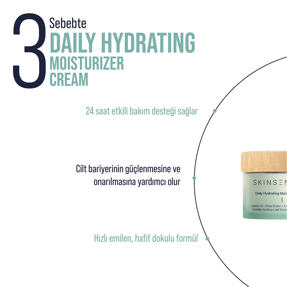 SKIN SENSUAL SKIN SENSUAL Skin Sensual Jojoba Oil Shea Butter 24 Saat Etkili Nemlendirici 50 ml 1 of 9