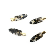  MIINE MIINE Miine Hazırlık Tokası Siyah 4'lü  1 of 4 