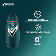 Rexona Üstün Koruma Erkek Roll On Deodorant Invisible 72 Saat Kesintisiz Koruma 50 ml
