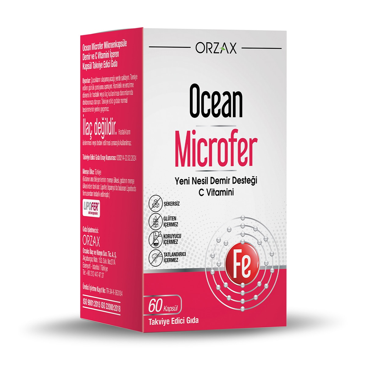 OCEAN OCEAN Ocean Microfer 60 Kapsül 1 of 1