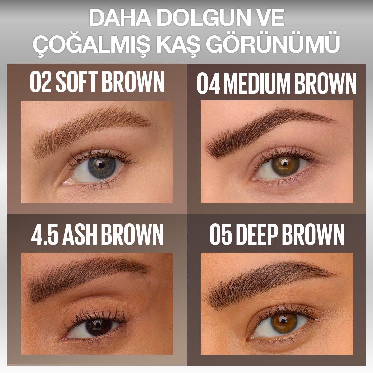  MAYBELLINE MAYBELLINE Maybelline New York Brow Insert Çift Uçlu Kaş Kalemi 02  1 of 8 
