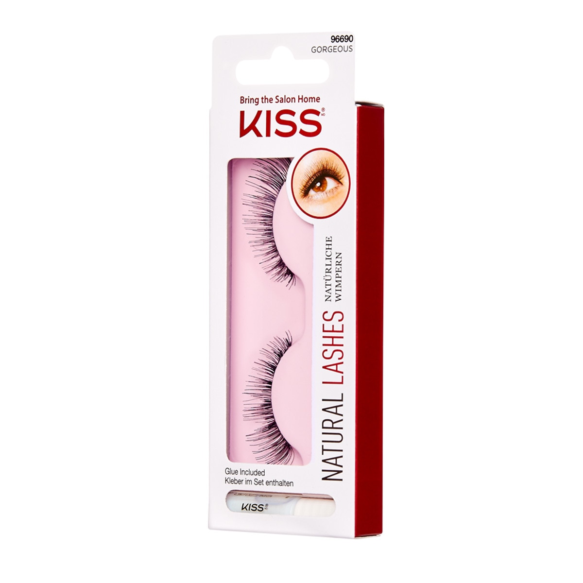 KISS KISS Kiss Bütün Takma Kirpik Uzun Gorgeous 1 of 2