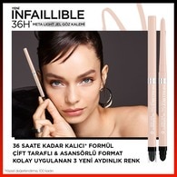 L'Oreal Paris Infaillible Meta Light Jel Göz Kalemi Polar White