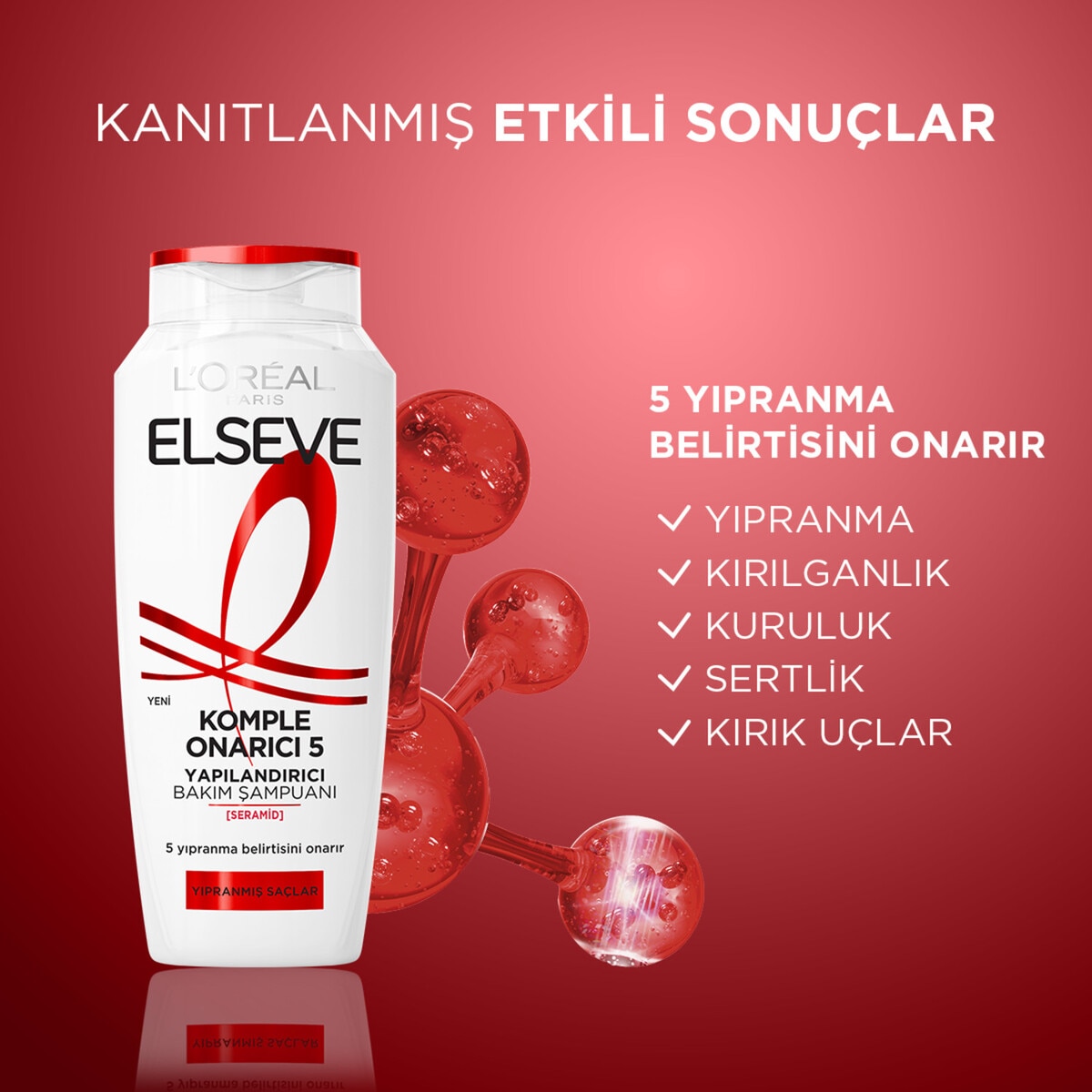 ELSEVE ELSEVE Elseve Şampuan Komple Onarıcı Yapılandırıcı 300 ml  1 of 7 