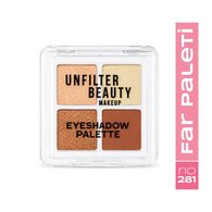  UNFILTER UNFILTER BEAUTY Unfilter Beauty 4'lü Far Paleti No: 281  