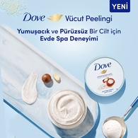 Dove Vücut Peelingi Macademia Fındığı ve Pirinç Sütü 225 ml