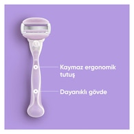  GILLETTE VENUS GILLETTE VENUS Gillette Venus Comfortglide Makine + 3 Yedek Bıçak Seti  1 of 10 