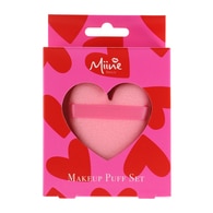  MIINE MIINE Miine Sevgililer Günü Kalp Şeklinde Makyaj Puf 5'li  1 of 1 