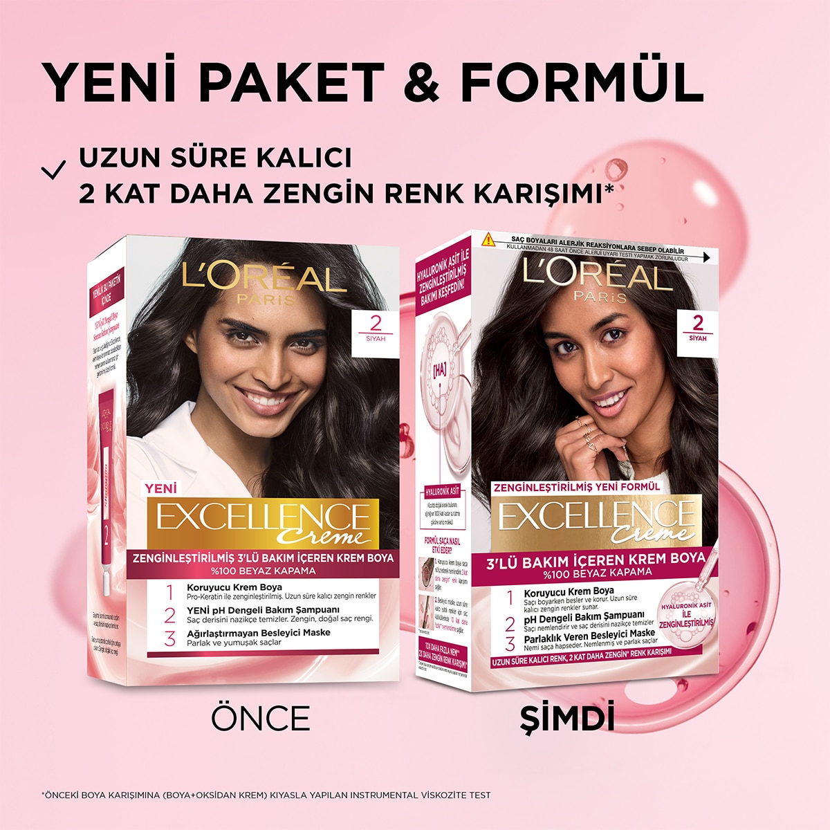 EXCELLENCE EXCELLENCE L'Oreal Paris Excellence Siyah Saç Boyası 2 1 of 8