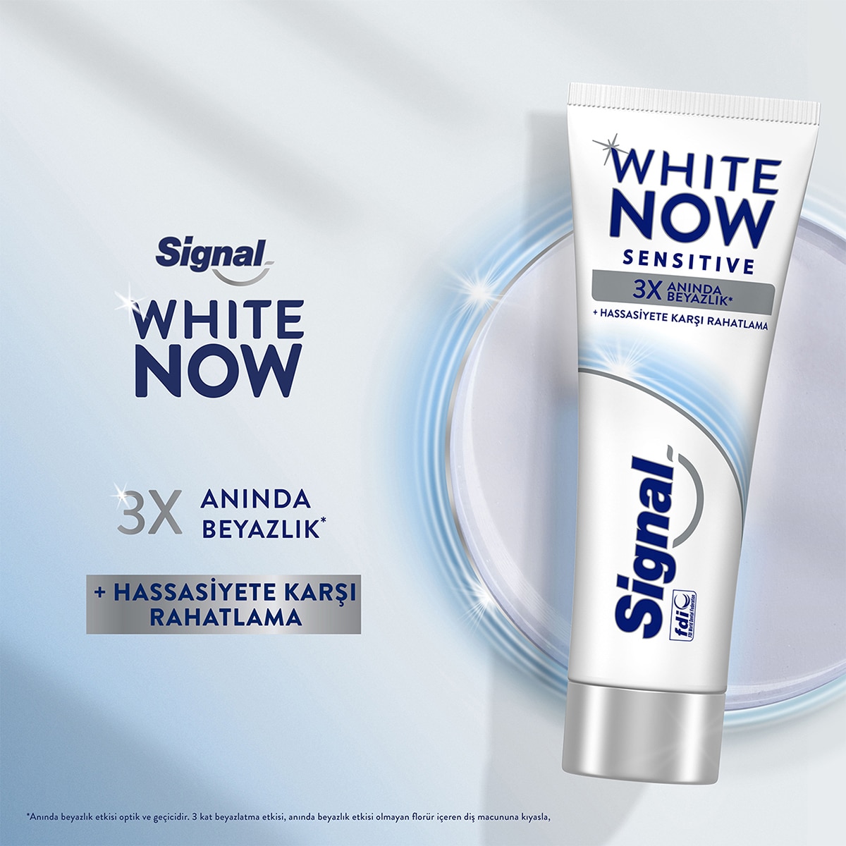 SIGNAL SIGNAL Signal White Now Sensitive Anında Beyazlatıcı Leke KarşıtI 75 ml  1 of 7 