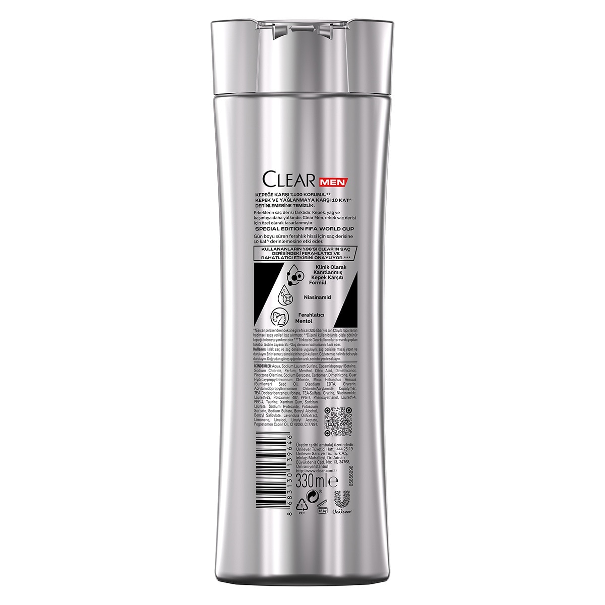 CLEAR CLEAR Clear Men Şampuan FIFA World Cup 330 ml 1 of 12
