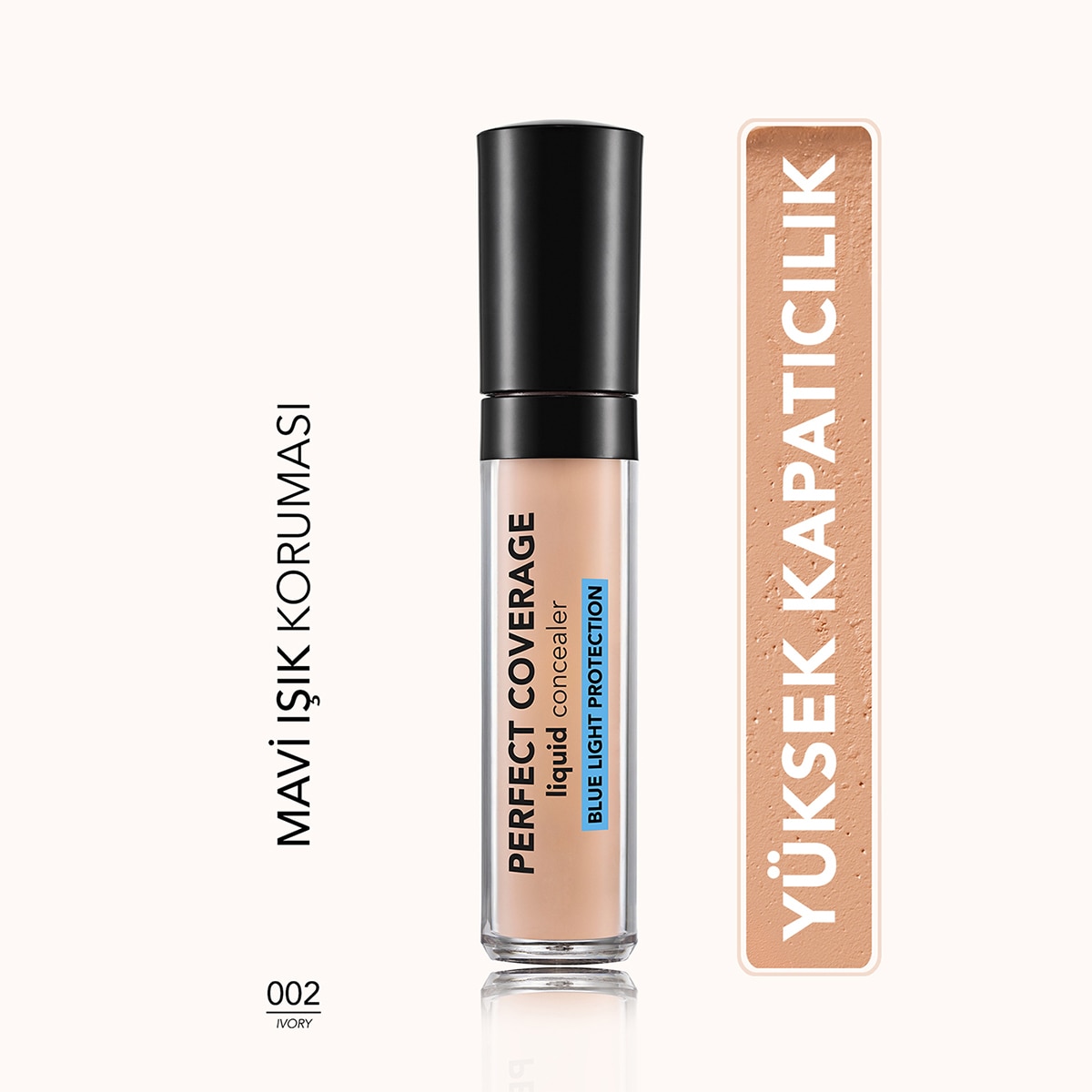 FLORMAR FLORMAR Flormar Perfect Coverage Kapatıcı No:2 Ivory 1 of 4