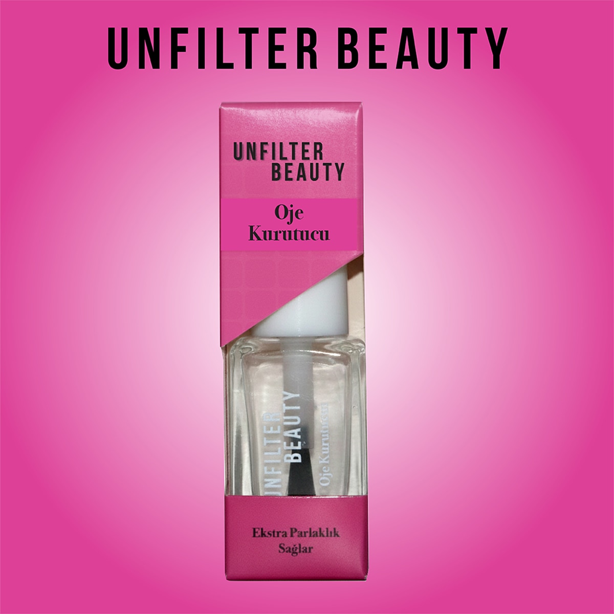  undefined UNFILTER BEAUTY Unfilter Beauty Ekstra Parlaklık & Oje Kurutucu 12 ml  1 of 4 