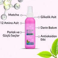  undefined ASHLEY JOY EXC. Ashley Joy Matcha Gloss Glikolik Asit İçeren Işıltı ve Parlaklık Veren Saç Bakım Sütü 150 ml  1 of 8 