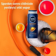 Nivea Sport 2'si 1 Arada Erkek Duş Jeli 500 ml